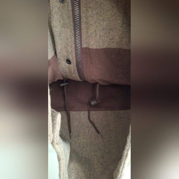 Walls ranch wear brown light wool jacket ranch rodeo large western barncore - Picture 10 of 16